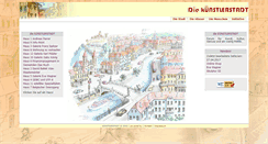 Desktop Screenshot of kuenstlerstadt.at
